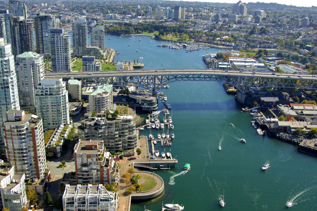 Things to do in Vancuver Canada False Creek Yacht Club